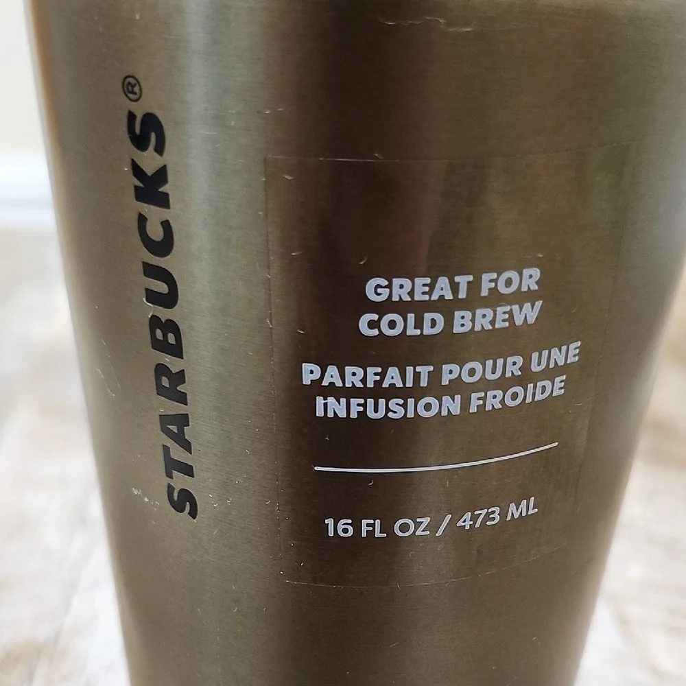 Starbucks Pink and Black Coffee Tumbler with Sleek Design - Picture 3 of 9